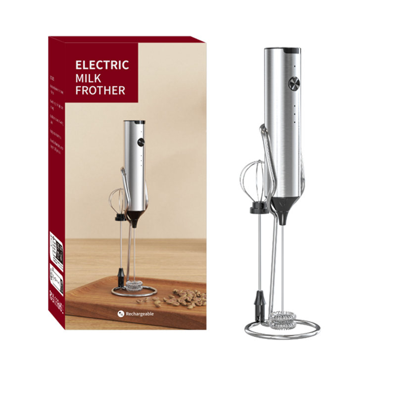 Immersion Hand Blender Set - Drahtlose Elektrische Mini Milchaufschäumer Kaffee Schneebesen