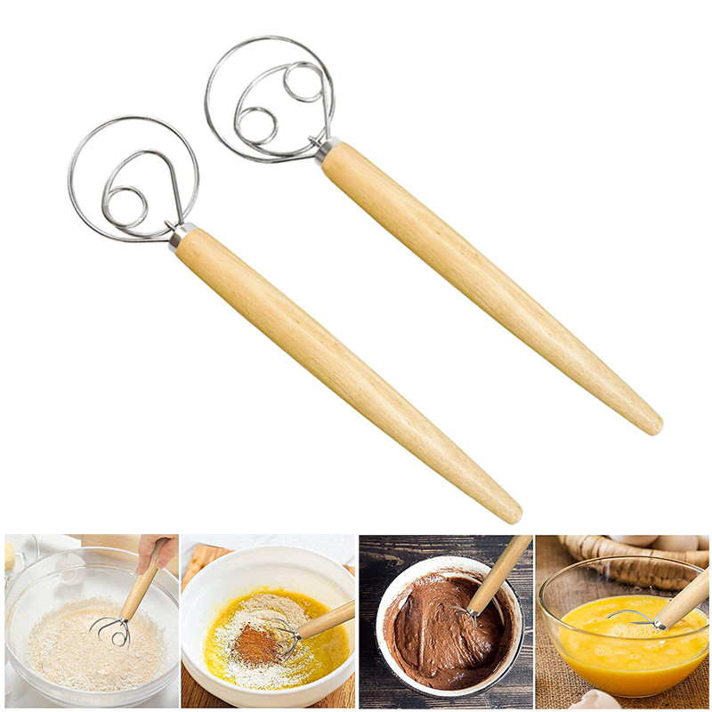 Immersion Hand Blender Set - Große Hand Dänischen Teig Schneebesen Brot