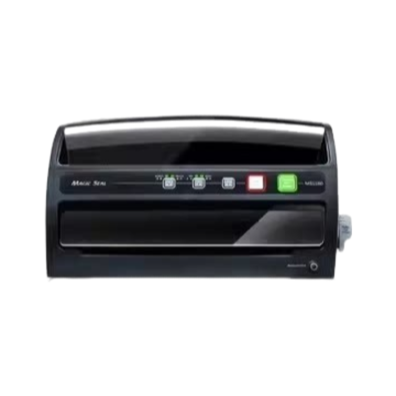 Food Vacuum Sealer Machine - KOTUMY Mini-Vakuum-Lebensmittelverpackungsmaschine 110/220V, Ein-Knopf-Automatik-Vakuumiergerät mit Weiß-