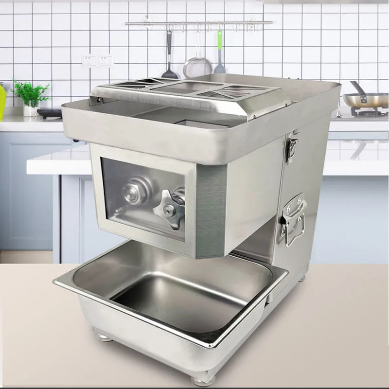 Automatic Meat Slicer Home - Elektrischer Fleischschneider für Haushalt und Gewerbe,