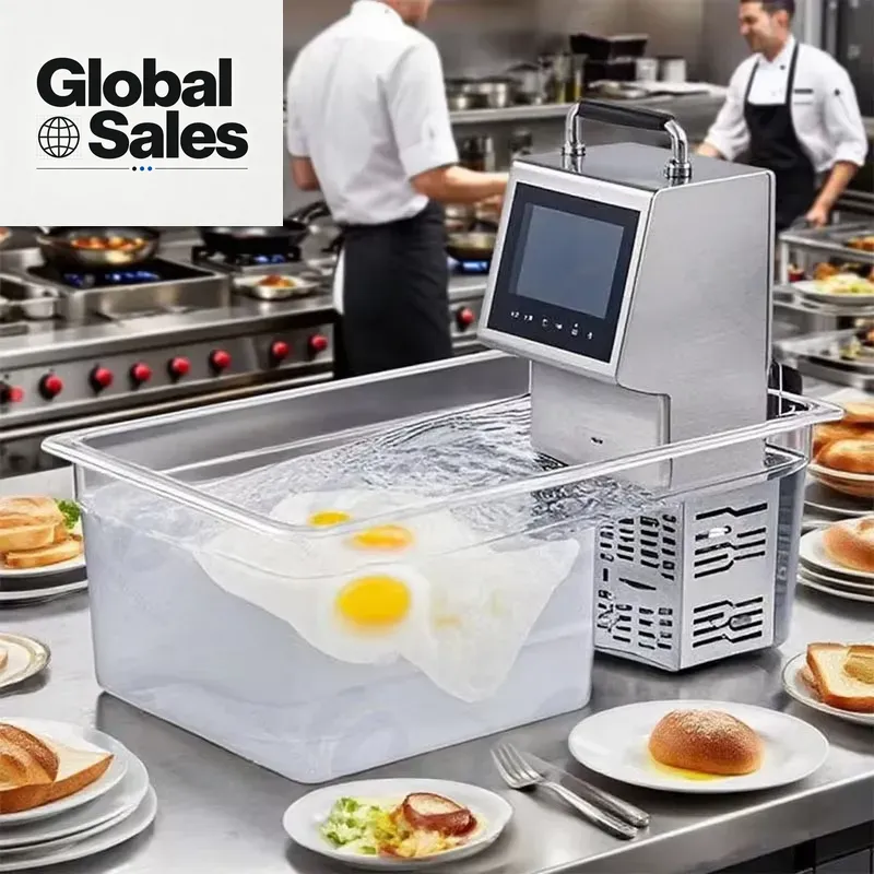 Digital Sous Vide Precision Cooker - Edelstahl Sous-Vide Slow Cooker mit Digitalem
