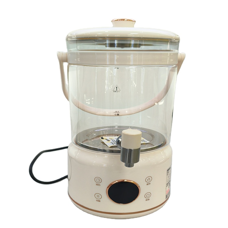 Electric Kettle Temperature Control - Weißer Kabelloser Elektrischer Glas-Wasserkocher mit Temperaturregelung