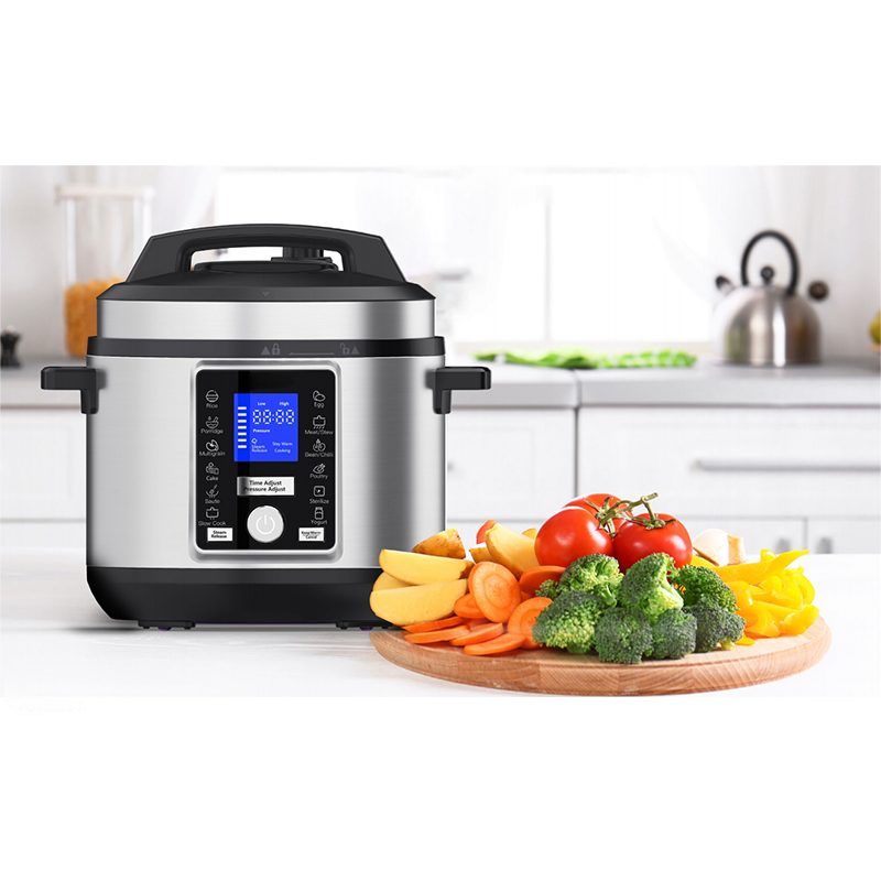 Smart Instant Pressure Cooker - Küchengeräte Aluminium Elektrischer Schnellkochtopf Intelligenter Überhitzungsschutz