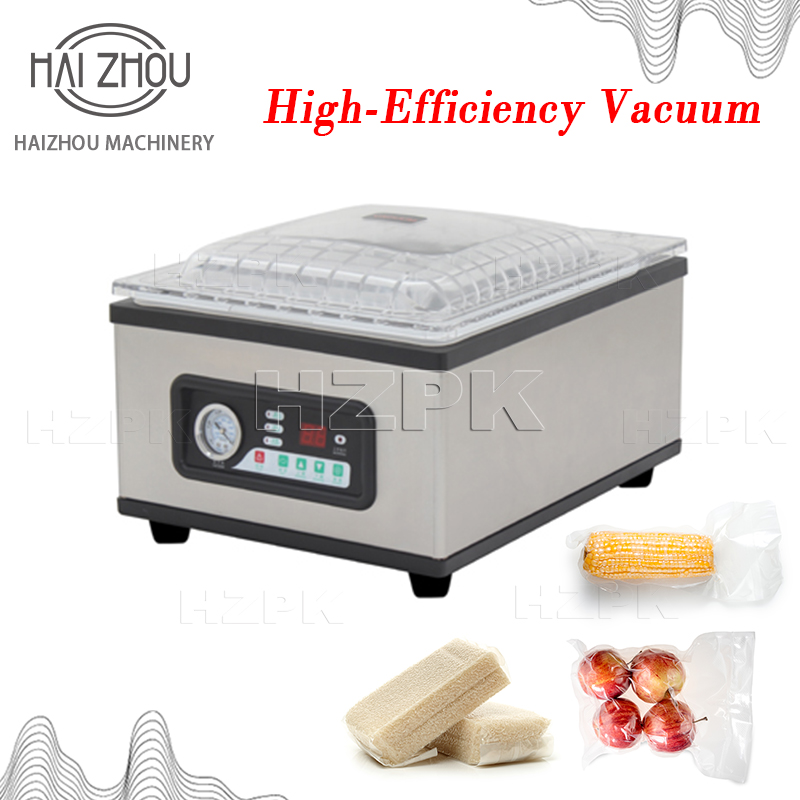 Food Vacuum Sealer Machine - HAIZHOU Kommerzielle Vakuumiermaschine Automatische Kammer-Lebensmittelverpackungsmaschine Desktop