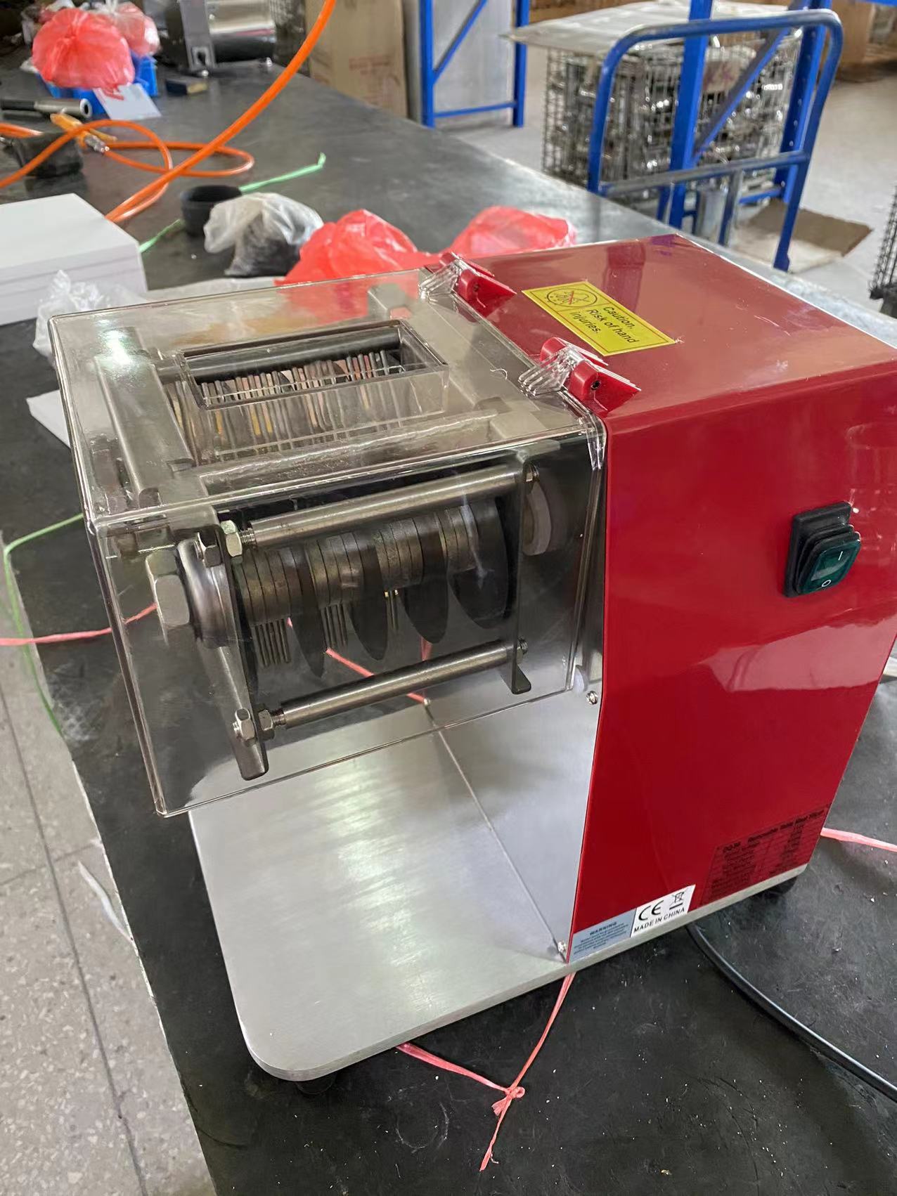 Automatic Meat Slicer Home - Fleischschneider, kommerzieller elektrischer Multifunktions-Kleinschneider, automatische Zerkleinerungsmaschine