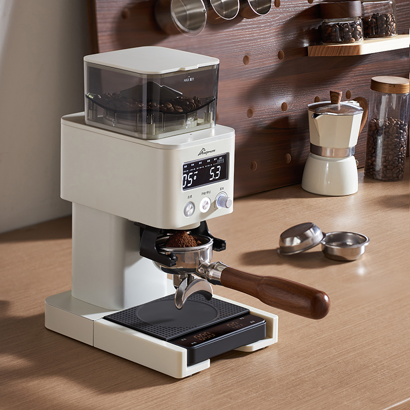 Coffee Bean Grinder Electric - Elektrische Kaffeemühle, verstellbarer Grat, 30-stufiges Mahlen