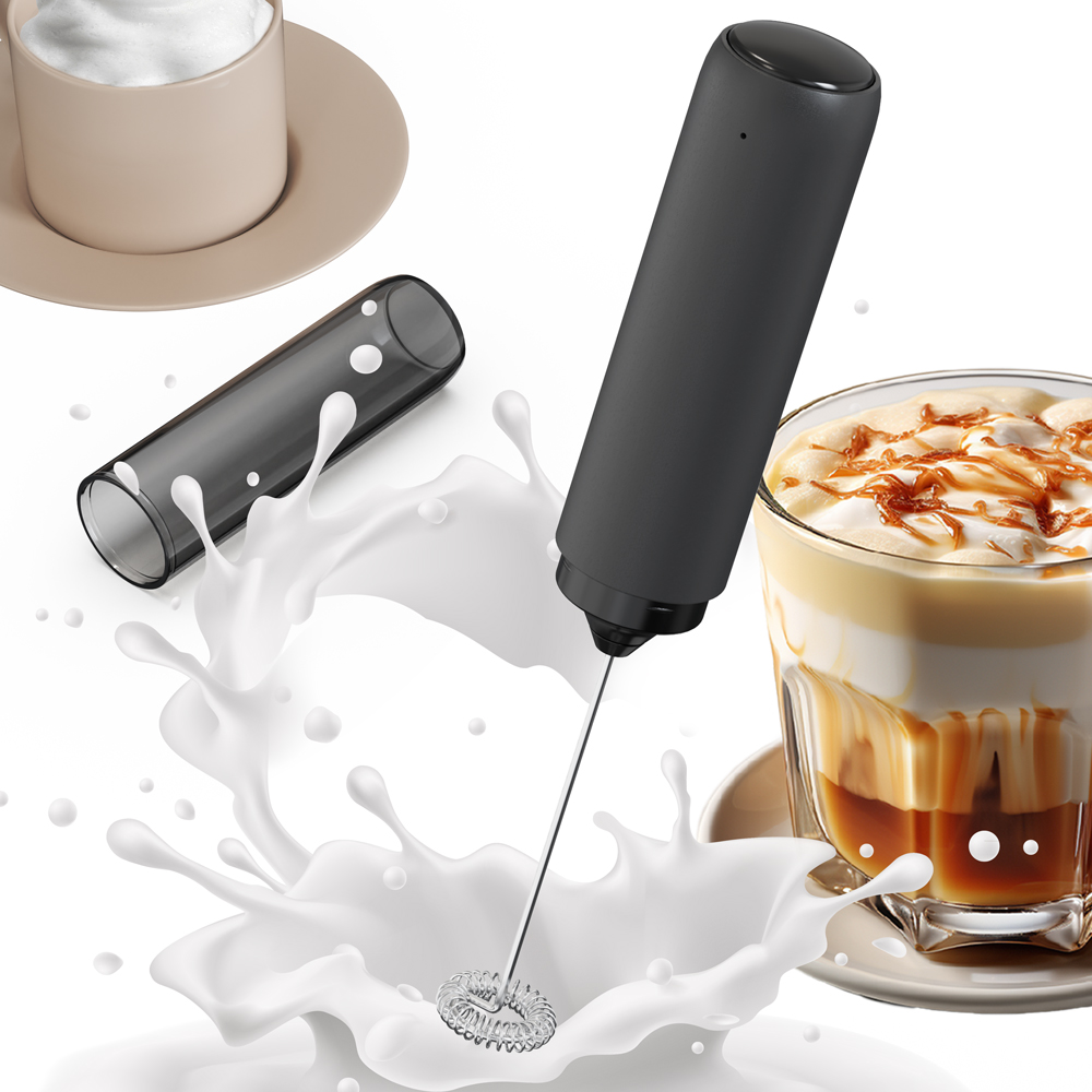 Küche Leistungsstarker Rührer  – Electric Milk Frother Handheld Bewertung und Preis