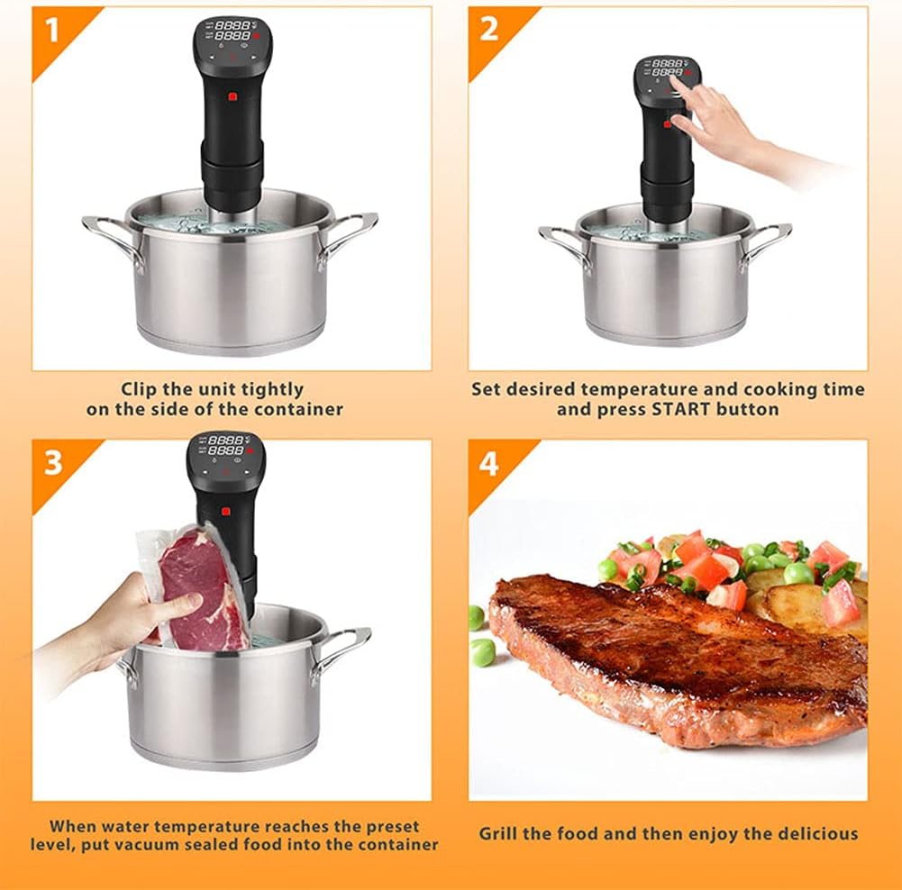 Sous-Vide-Maschine, Präzisions – Digital Sous Vide Precision Cooker Bewertung und Preis