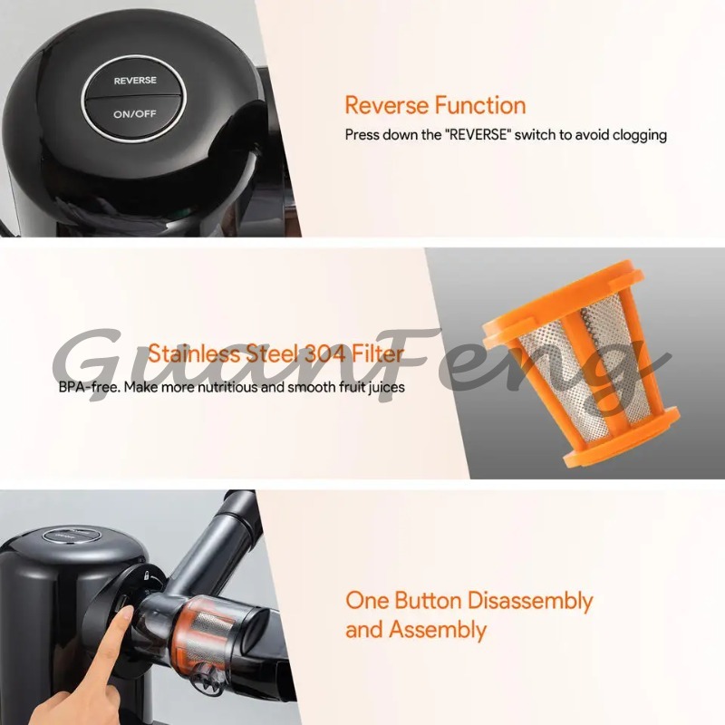 Kaltpress-Entsafter, elektrisc – Electric Slow Juicer Cold Press Bewertung und Preis