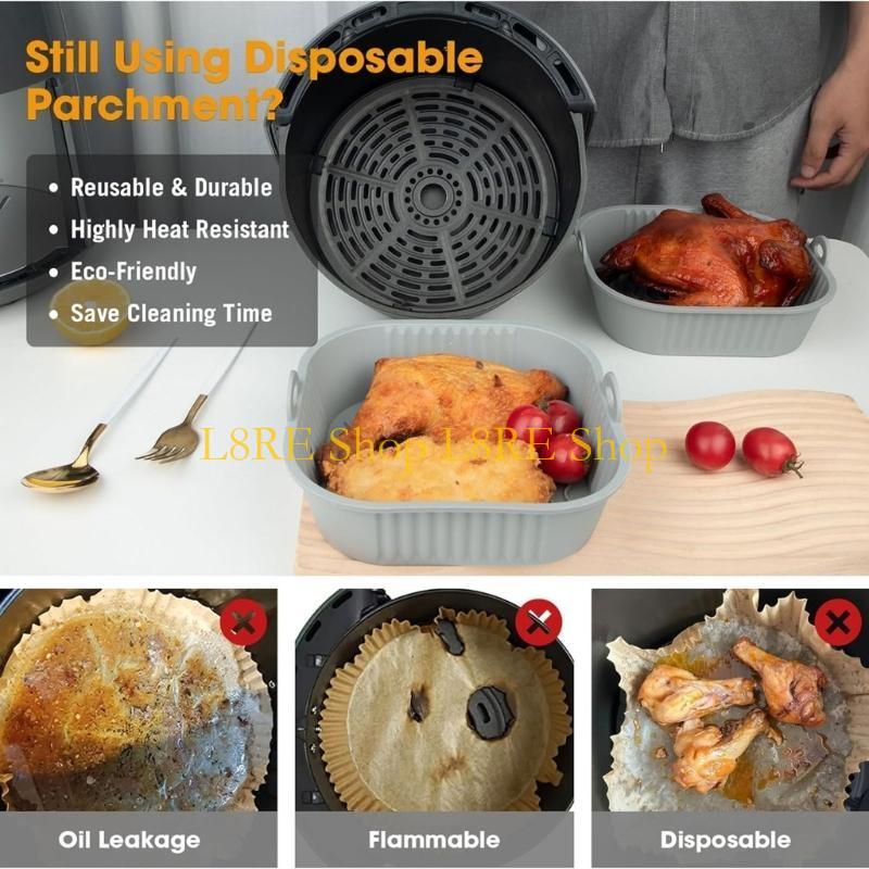 L8re Packung von 2 Silikon -To – Air Fryer Silicone Pot Liner Bewertung und Preis