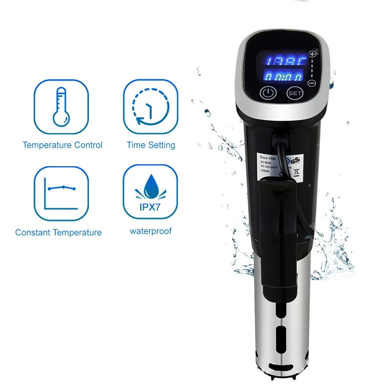 IPX7 wasserdichter Sous-Vide-P – Digital Sous Vide Precision Cooker Bewertung und Preis
