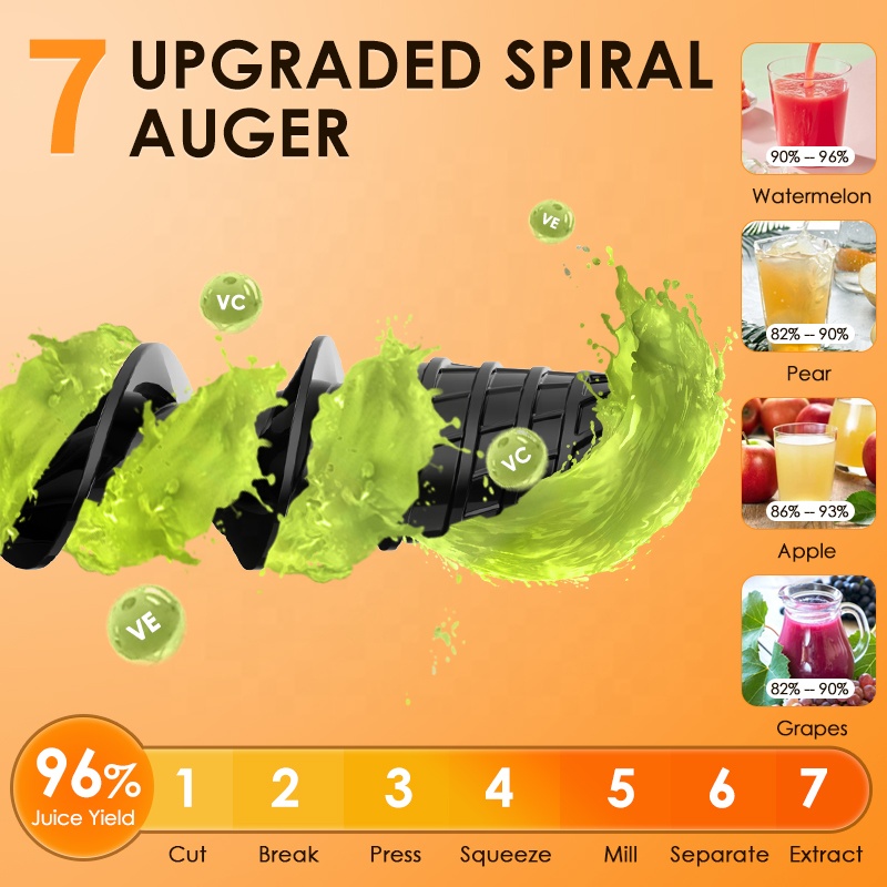 Kommerzieller Multifunktionale – Electric Slow Juicer Cold Press Bewertung und Preis