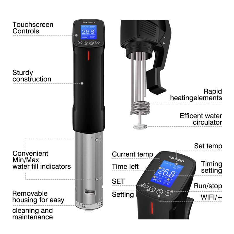 INKBIRD Sous Vide WI-FI Kulina – Digital Sous Vide Precision Cooker Bewertung und Preis