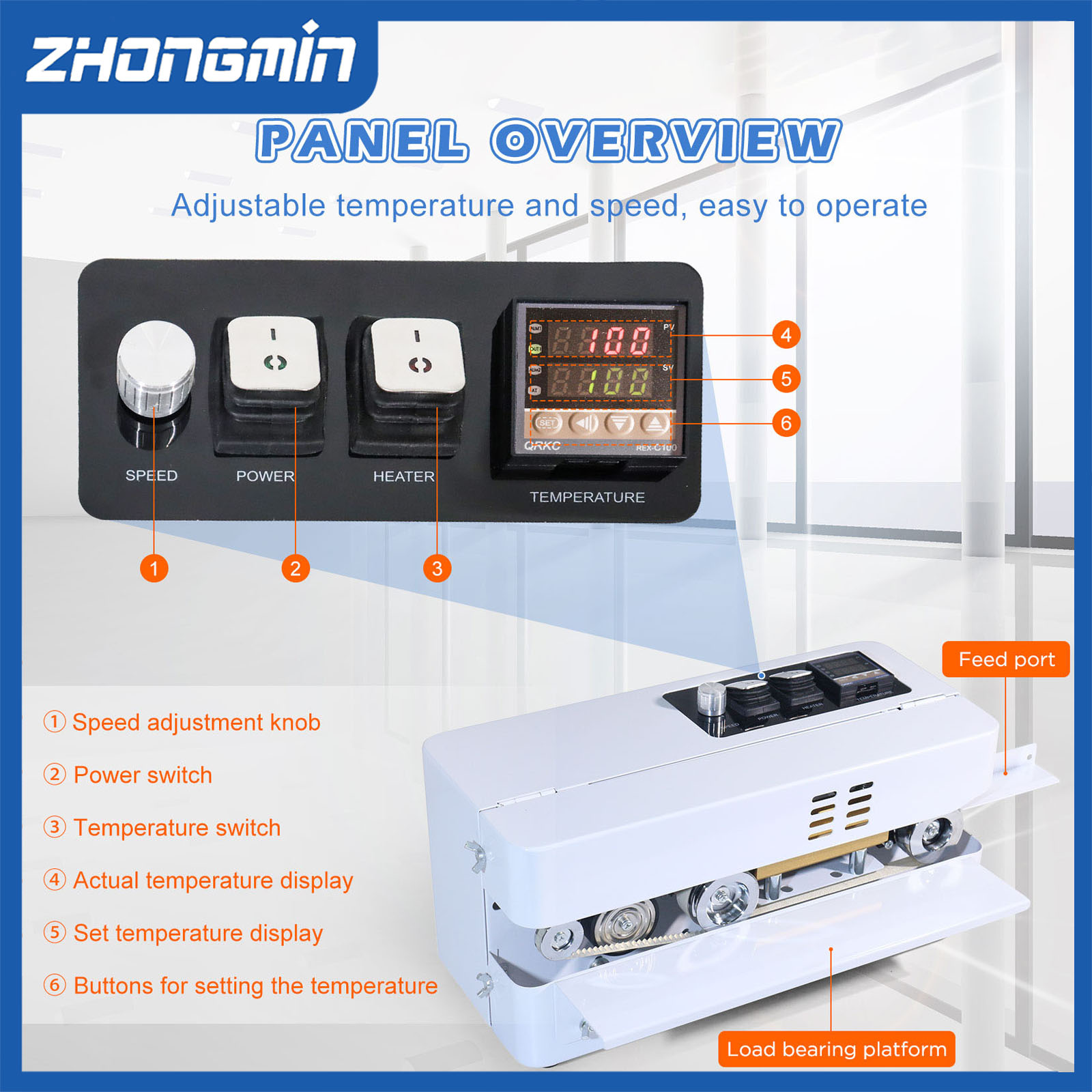 ZHONGMIN Elektrischer Vakuumie – Food Vacuum Sealer Machine Bewertung und Preis