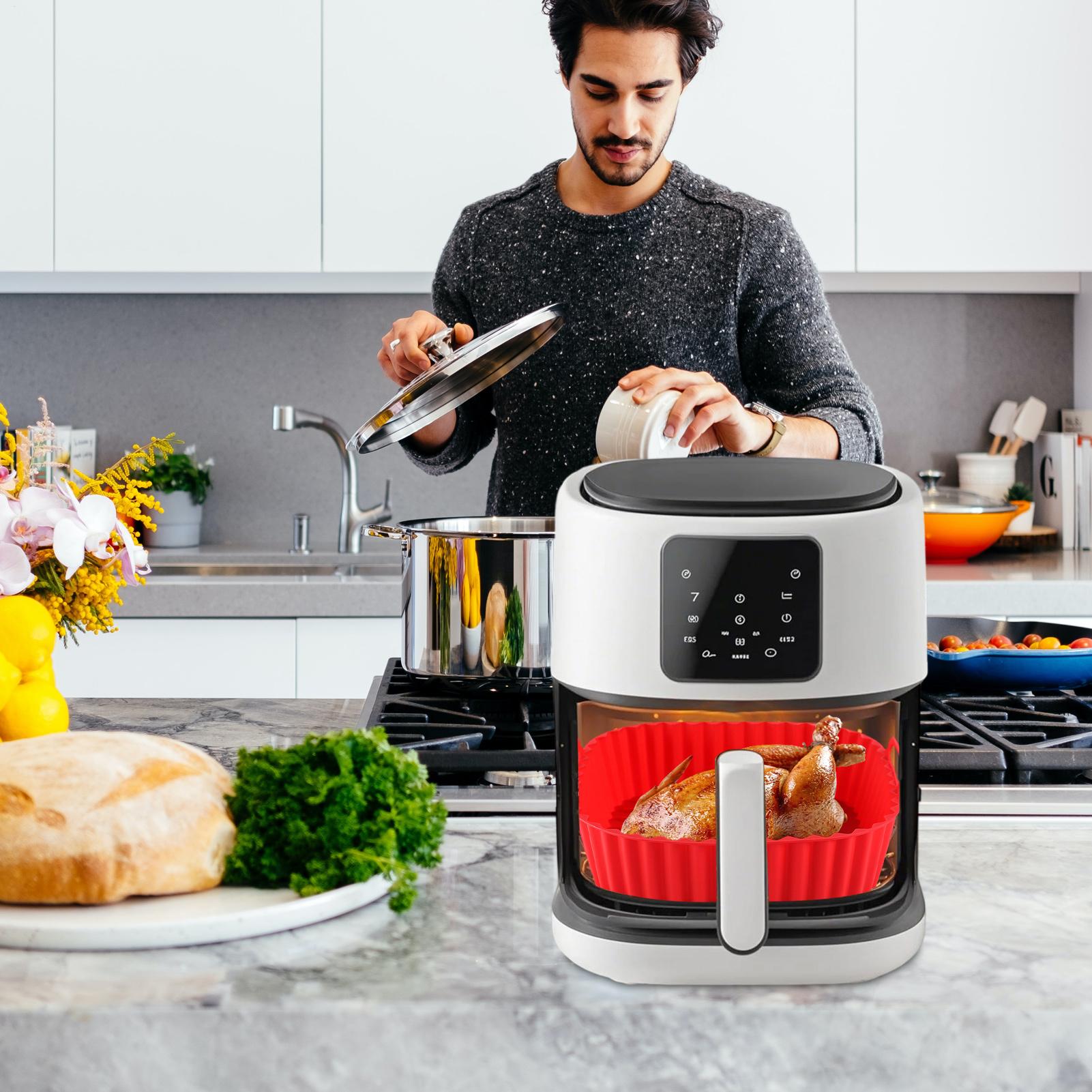 Silikon-Heißluftfritteusen-Ein – Air Fryer Silicone Pot Liner Bewertung und Preis
