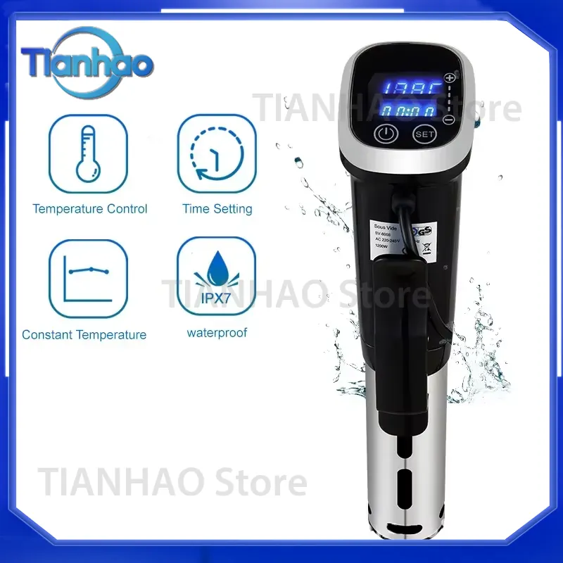 IPX7 Wasserdichter Sous-Vide-P – Digital Sous Vide Precision Cooker Bewertung und Preis