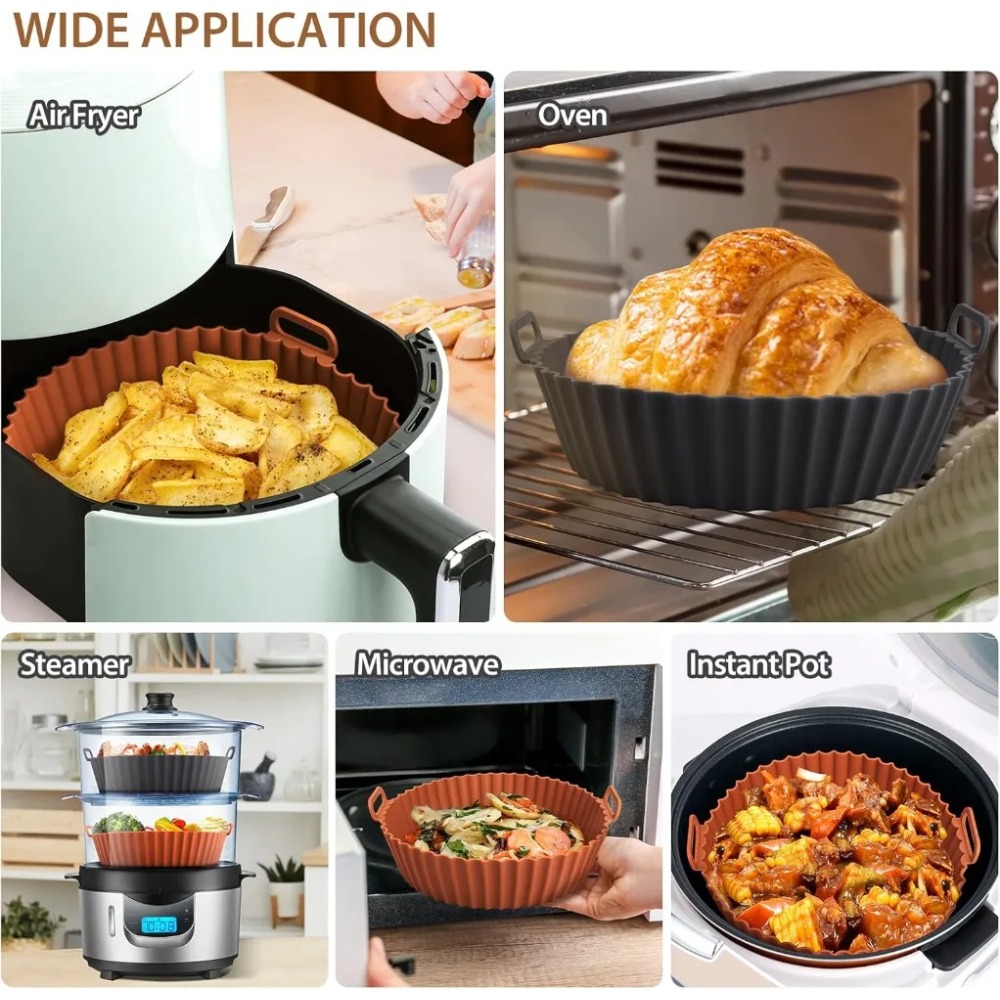 Wiederverwendbarer Silikon-Ein – Air Fryer Silicone Pot Liner Bewertung und Preis