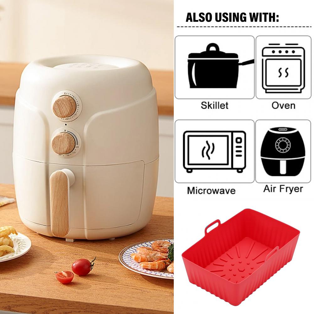 Heißluftfritteuse-Pfanne, nütz – Air Fryer Silicone Pot Liner Bewertung und Preis