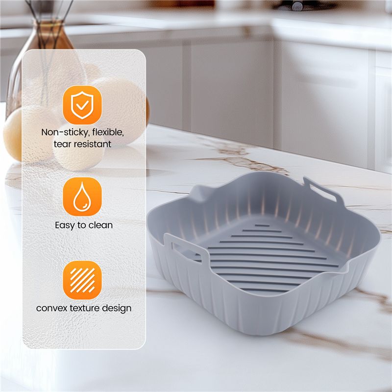NEUHEIT: Auf Lager - 2 Stück G – Air Fryer Silicone Pot Liner Bewertung und Preis
