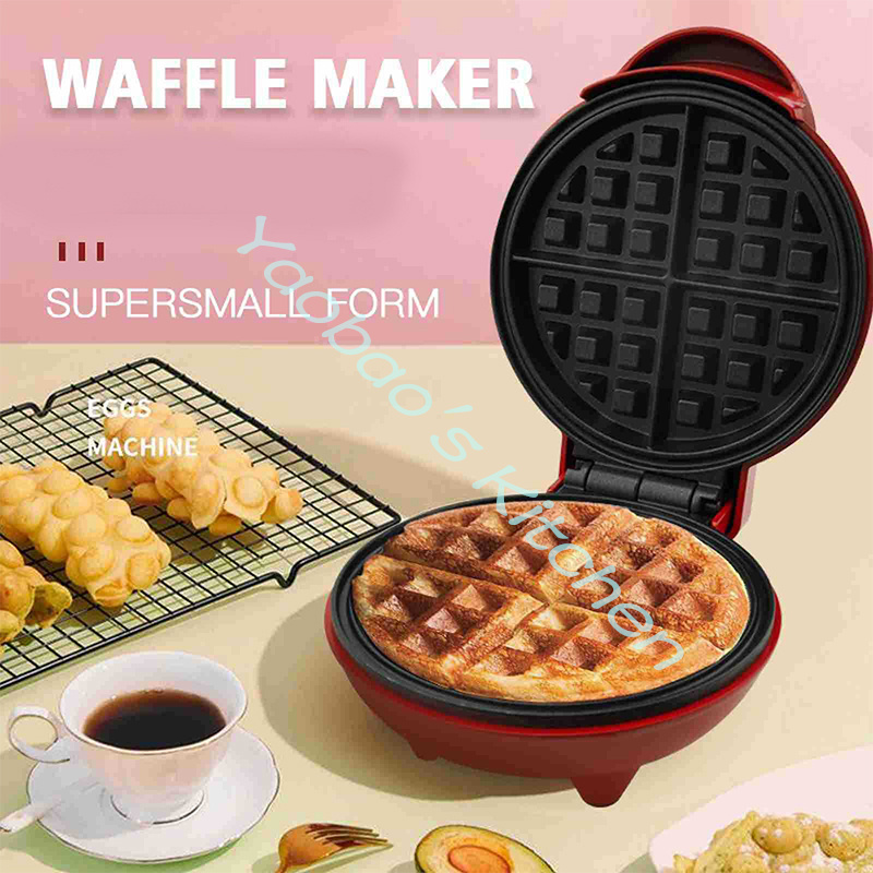 Mini Elektrische Tragbare Gril – Mini Waffle Maker Machine Bewertung und Preis