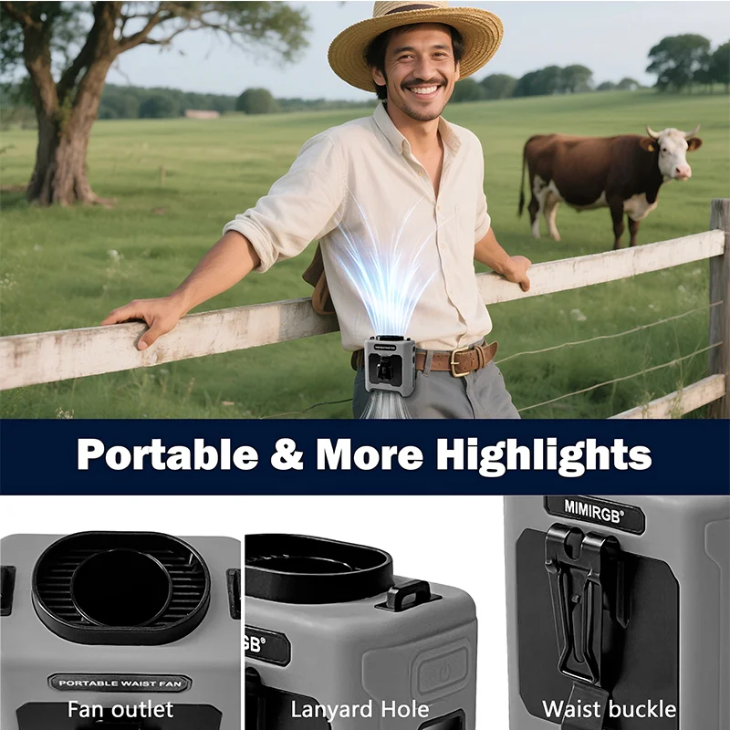 Taillenventilator mit Powerban – Portable Blender Usb Rechargeable Bewertung und Preis
