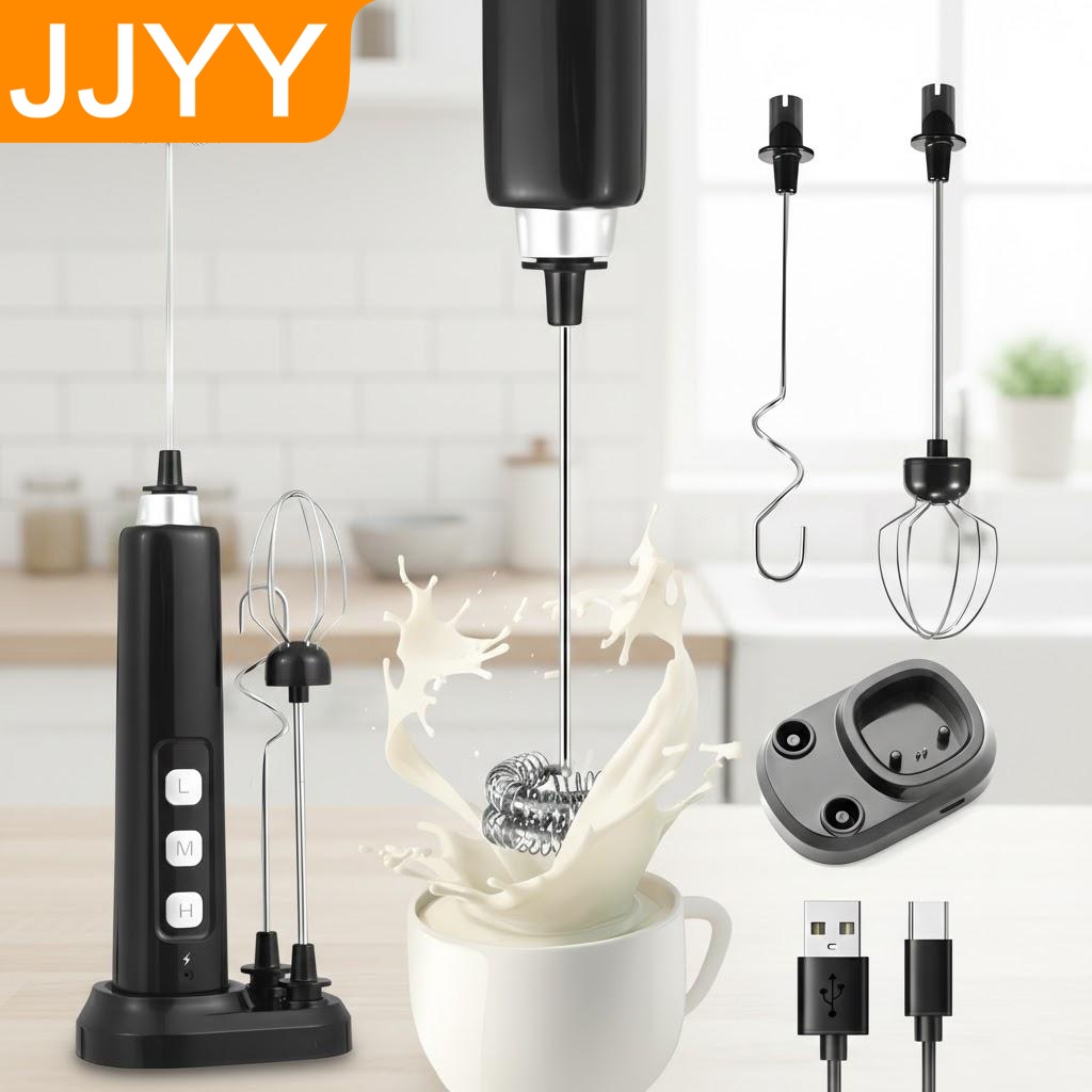 USB-Aufladbarer Handmilchaufsc – Portable Blender Usb Rechargeable Bewertung und Preis