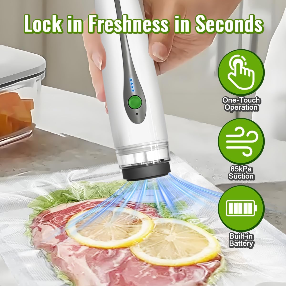 Automatische Mini-Vakuumiermas – Food Vacuum Sealer Machine Bewertung und Preis