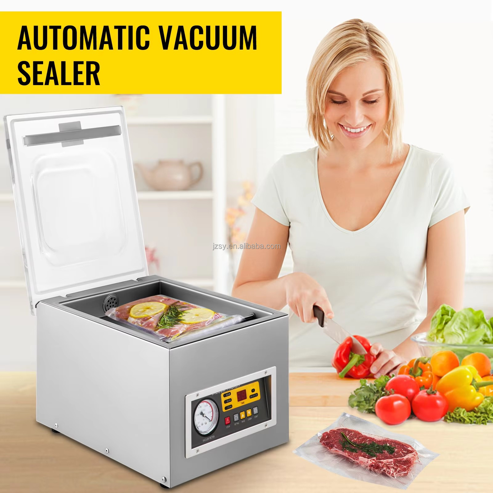 Vakuumverpackungsmaschine, kom – Food Vacuum Sealer Machine Bewertung und Preis